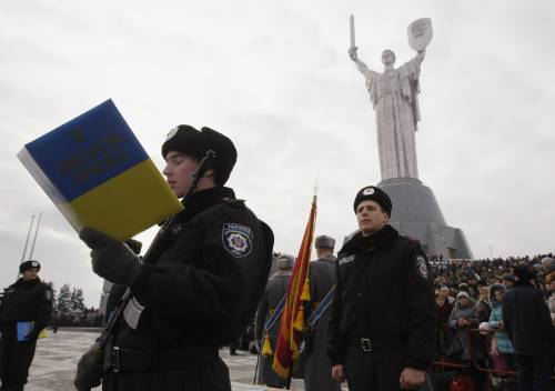 Kiev, giuramento militare