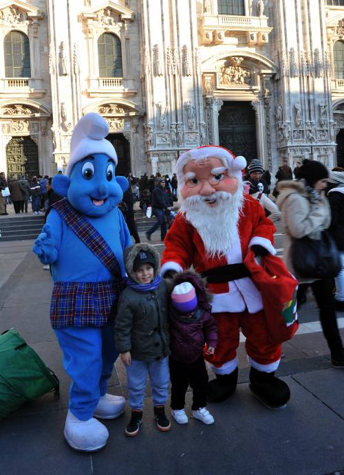 Babbo Natale arriva in Duomo