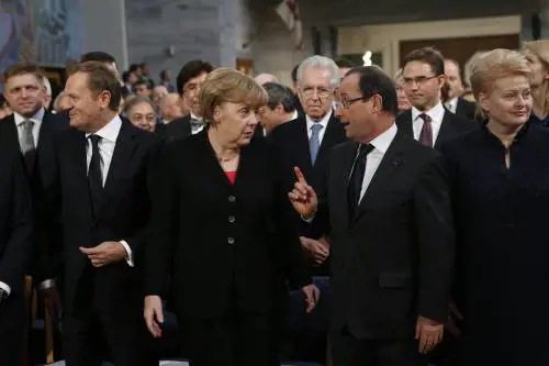 I leader europei riempiono di elogi Monti