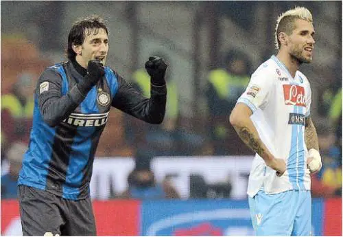 Inter con Guarin e Milito scacco matto in due mosse 