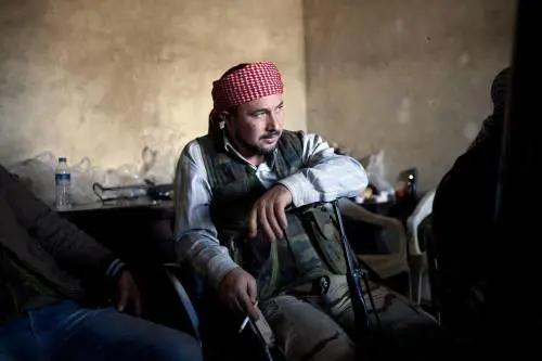 Ribelle dell'esercito libero di Siria