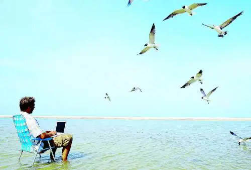 Un'isola tutta da navigare (sul web)