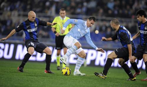 La Lazio batte l'Inter e sale al terzo posto