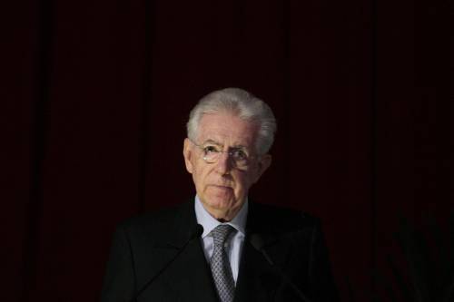 Il premier Mario Monti a Roma