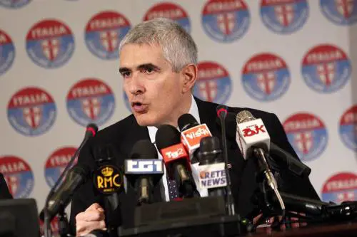 Il leader dell'Udc Pier Ferdinando Casini