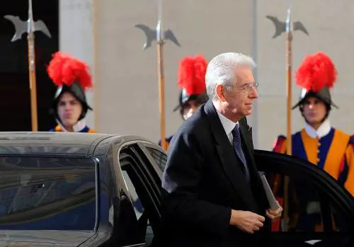 Mario Monti in Vaticano