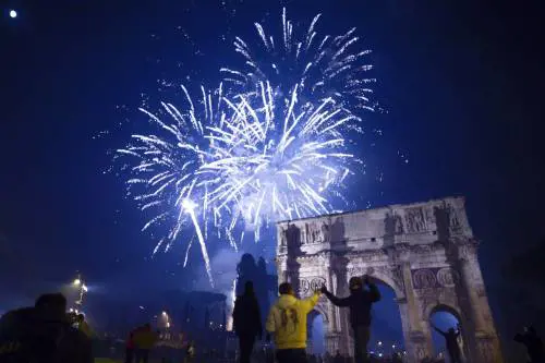 Roma, i 300mila dei Fori Imperiali