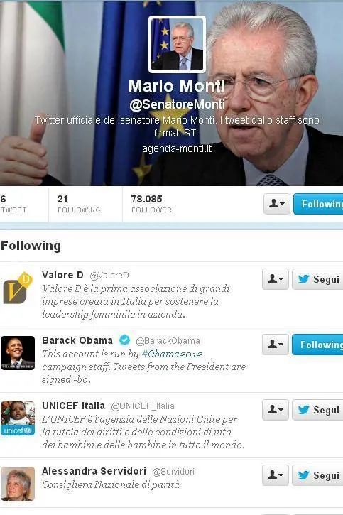 E Mario gioca a fare il buonista pure su Twitter