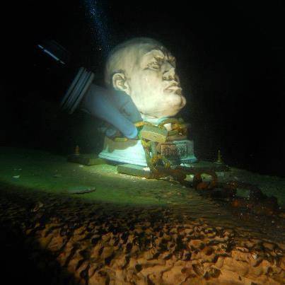 Guerra subacquea nel lago di Garda "Impiccato Mussolini"