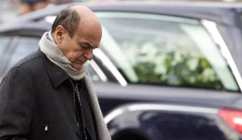 Il segretario del Pd Pier Luigi Bersani