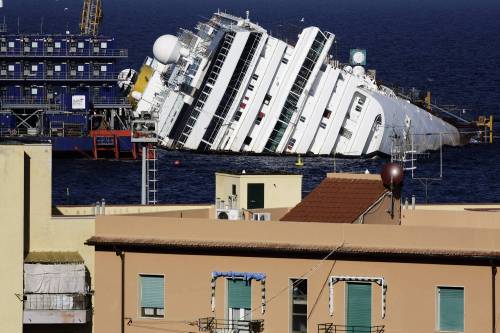 Il relitto della Costa Concordia Costa Concordia