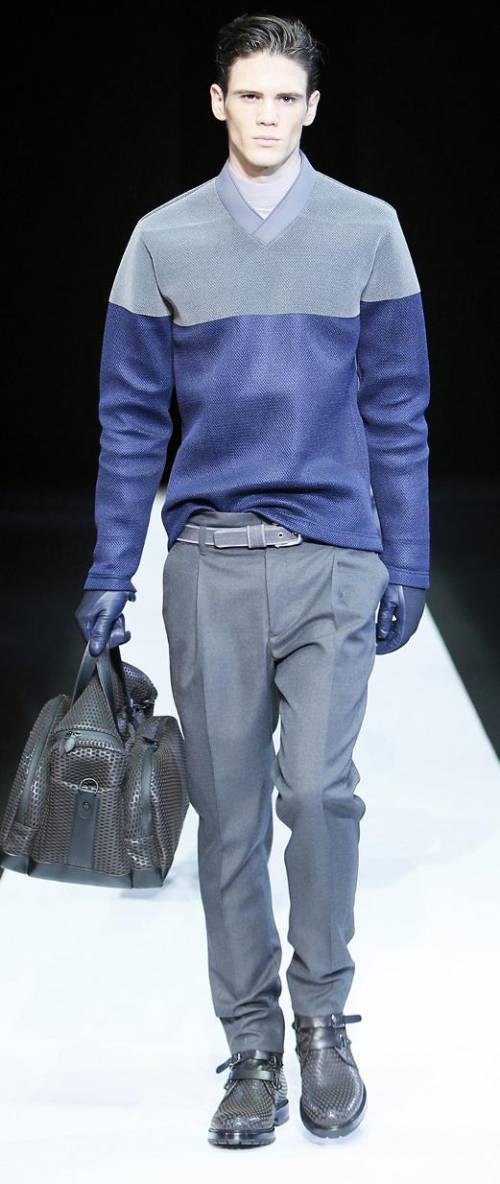 Armani porta lo stile in alta montagna Gucci fa il cavaliere