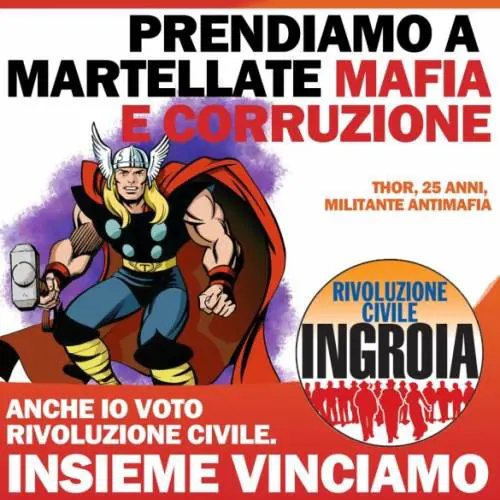 I manifesti pro Ingroia