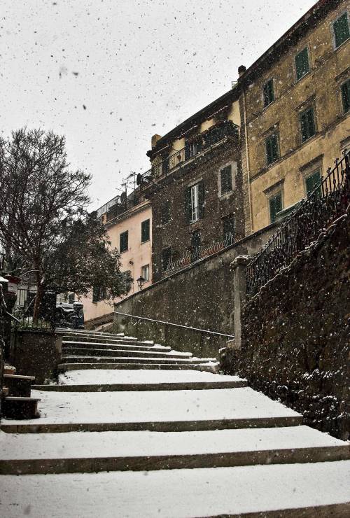 Neve sui Castelli Romani