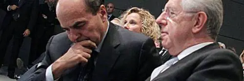 L'inciucio Monti-Bersani: Il segretario Pd premier Casini al Senato, Draghi al Colle