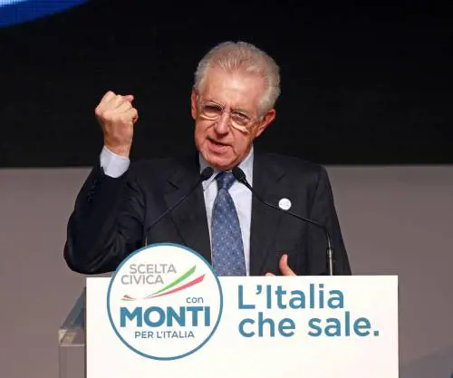 Mario Monti incontra i candidati di "Scelta Civica"
