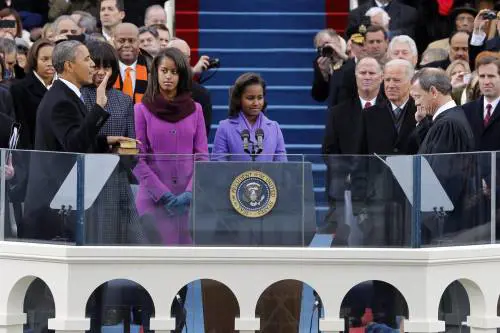 Obama ha giurato per il secondo mandato