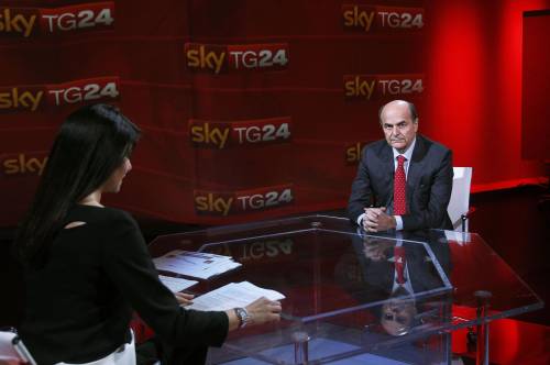 Bersani a SkyTg24: "Quale sinistra farebbe vincere la destra?"