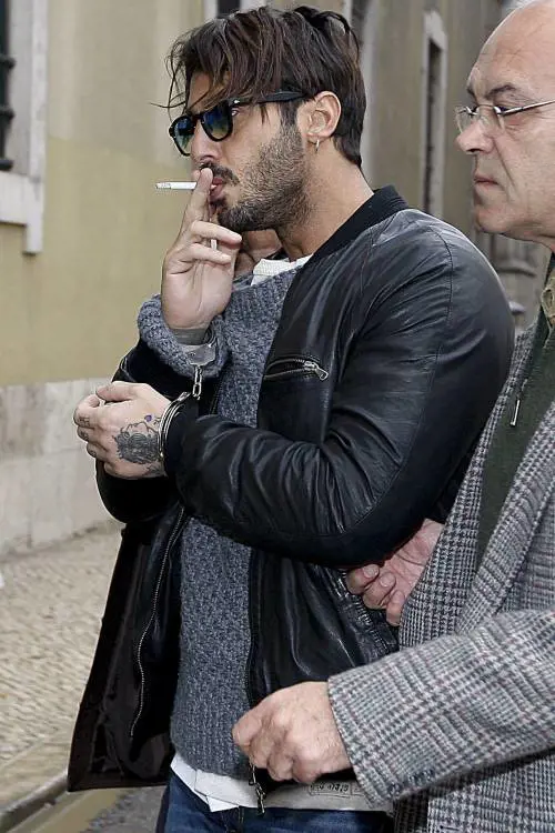 Le FOTO dell'arresto di Fabrizio Corona