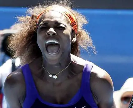 Serena ma non troppo: la donna non sa perdere
