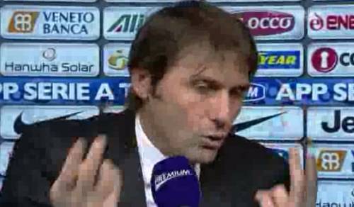 Conte attacca l'ex arbitro Cesari