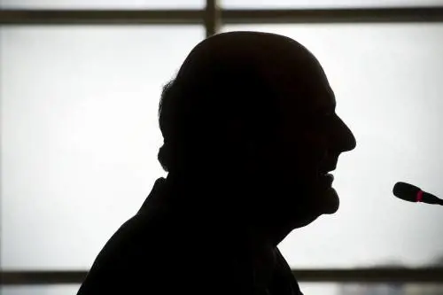 Il candidato premier del centrosinistra, Pier Luigi Bersani