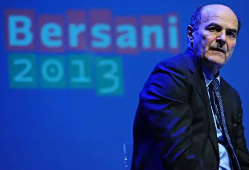Il segretario del Pd Pierluigi Bersani