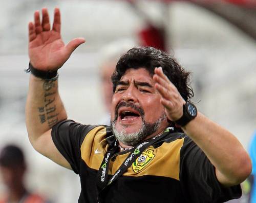 Maradona torna in Italia