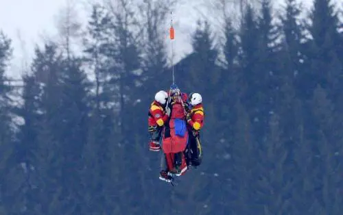 Mondiali sci, brutta caduta per Lindsey Vonn