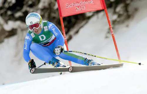 Sci, medaglia d'argento all'azzurra Nadia Fanchini