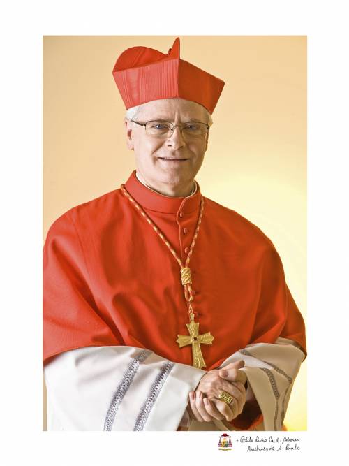 Odilo Scherer, 63 anni, brasiliano, arcivescovo di San Paolo