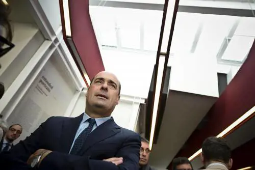 Il nuovo governatore del Lazio Nicola Zingaretti
