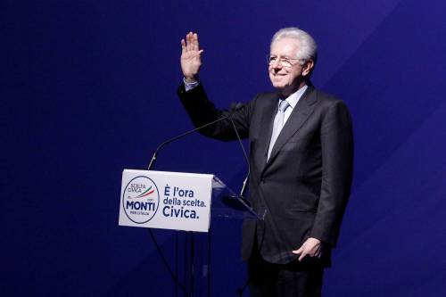 Mario Monti incontra i candidati e i sostenitori di Scelta Civica