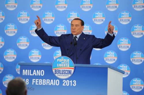 Berlusconi: "Fermare la marea montante di Grillo"