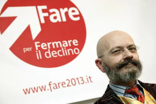 Oscar Giannino, ex leader di "Fare - Fermare il declino"