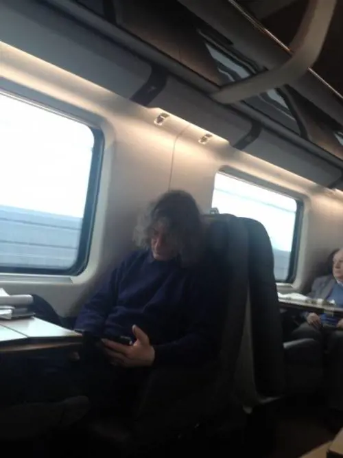 Gianroberto Casaleggio viaggia in Frecciarossa