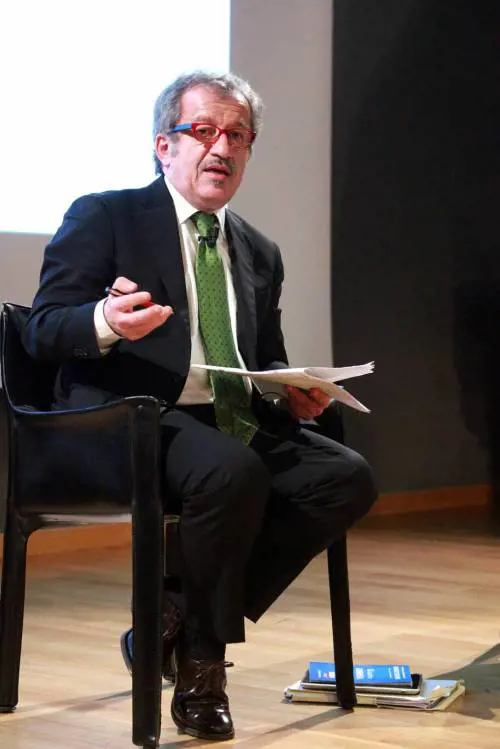 Roberto Maroni, candidato del centrodestra alla Regione Lombardia