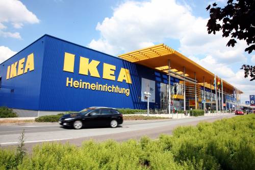 Una sede dell'Ikea a Dresda