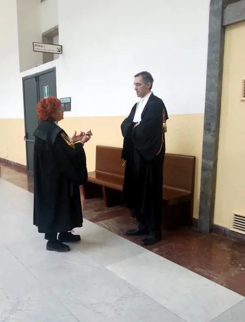 Ilda Boccassini e Niccolò Ghedini