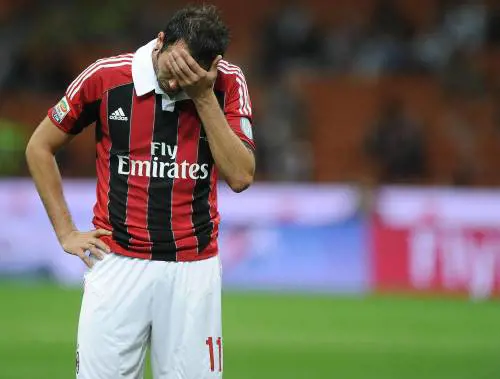 Milan a bomber spenti e con il caso Pazzini