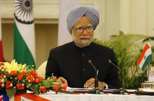 Il premier indiano Manmohan Singh