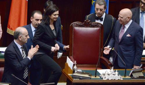 La "rifugiata" Boldrini Eterna militante rossa  dall'Onu alla Camera