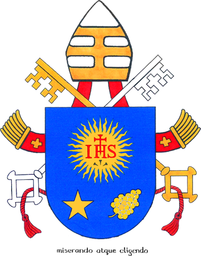 Lo stemma di papa Francesco