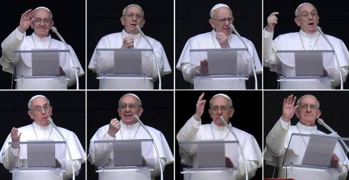 In strada fra i fedeli Francesco è il Papa della porta accanto