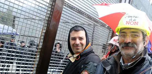 Scibona in visita al cantiere Tav
