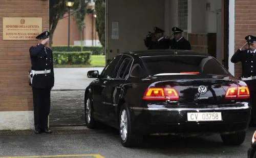 Papa Francesco in carcere minorile