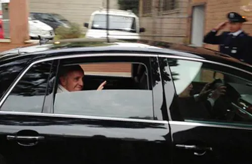 Papa Francesco in carcere minorile a Roma per la lavanda dei piedi