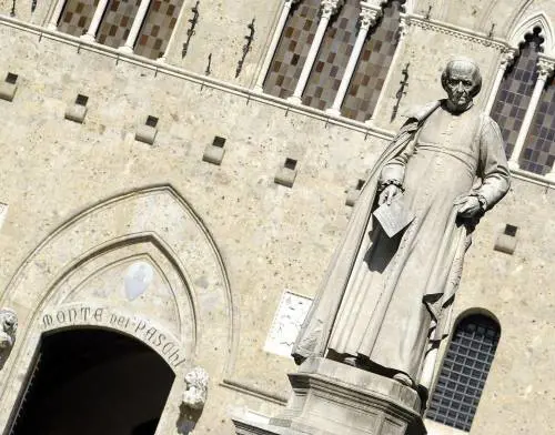 La sede di Siena del Monte dei Paschi