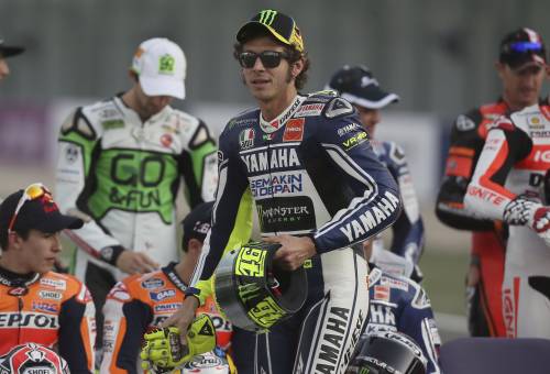 MotoGp, Rossi torna a sorridere: terzo (di un soffio) nelle prime prove