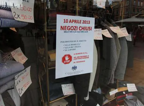 La protesta di Napoli